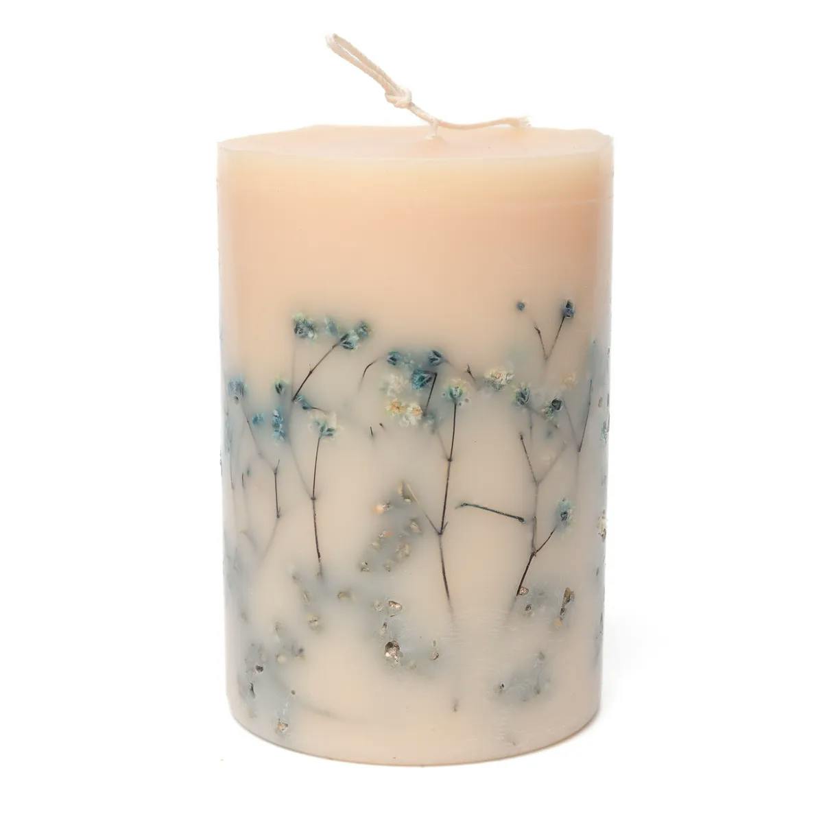 Lumânare botanică parfumată - Flori albastre